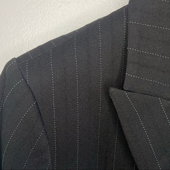 Style & Co pin stripe black blazer - Picture 5 of 9